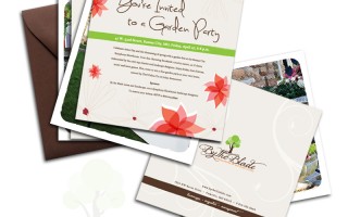 By the Blade Garden Party Invitation
