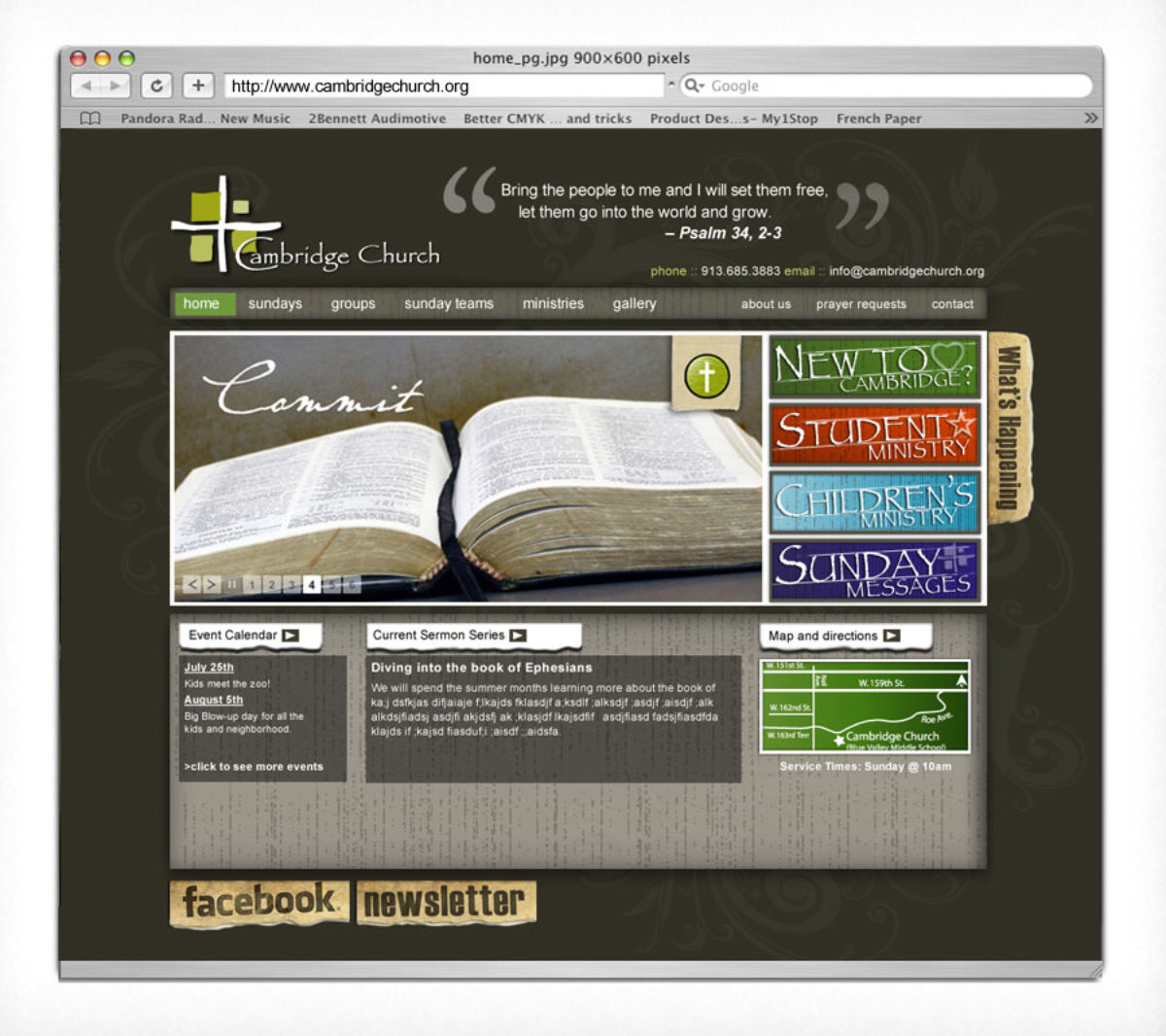 Cambridge Church HTML Website