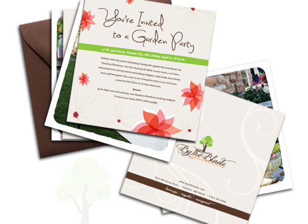 By the Blade Garden Party Invitation