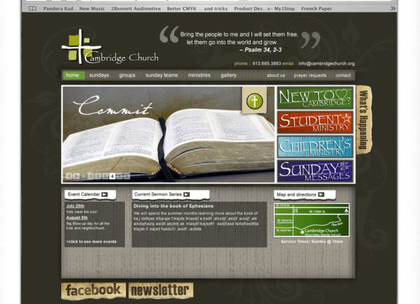 Cambridge Church HTML Website